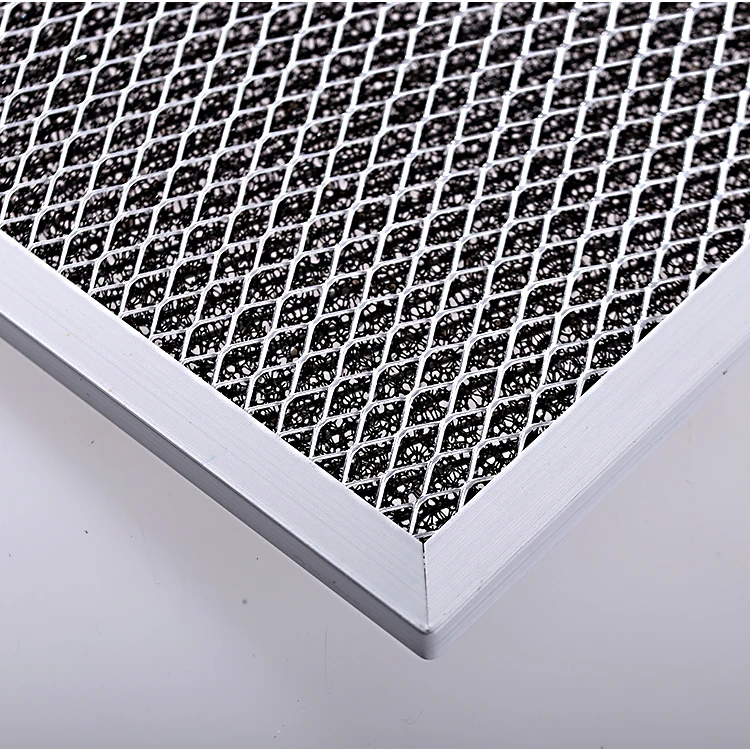 Aluminum mesh filter G3 G4 Pleated washable Pre Air Filter