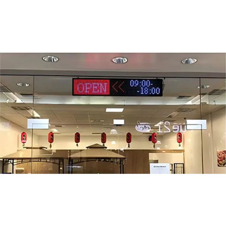 P10 Led Sign Screen Smartphone APP Programmable Message Board LED Billboard Foldable Stand Multi-language Screen