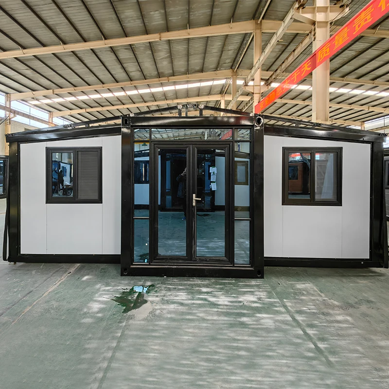 Hot Selling 20ft Luxury Model House Prefab Modular Homes Expandable Container House