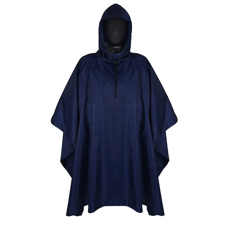 
Custom Logo PVC/PU rain gear waterproof coat poncho 