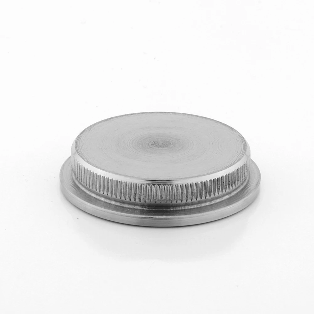 Easy Installation Stainless Steel Railing System Stair Railing Steel Handrail Fitting Pipe End Cover for Round Tube