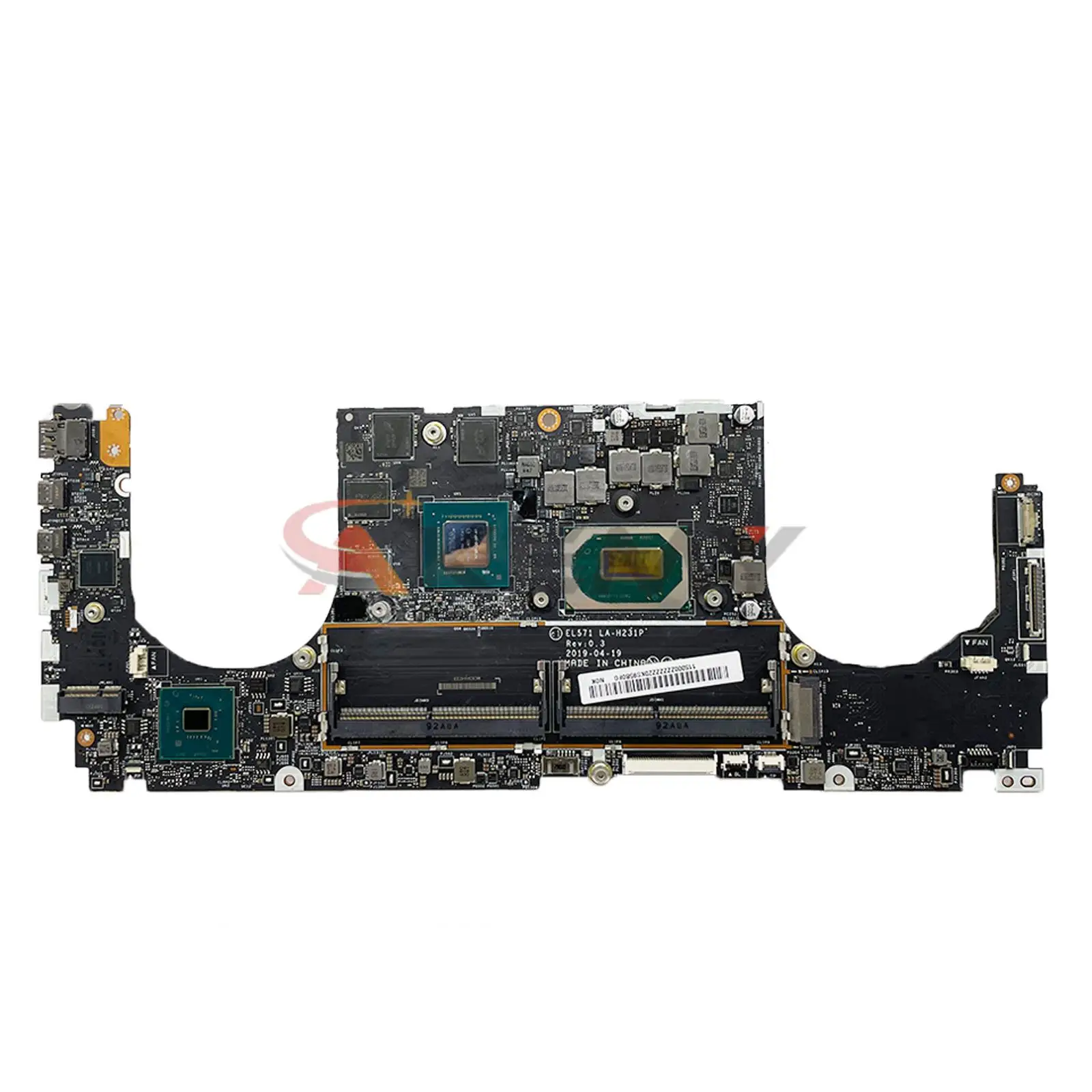 EL571 LA-H231P 5B20S43052 For Lenovo Yoga S740-15IRH Laptop Motherboard GTX 1650 4G SRF6U I7-9750H CPU