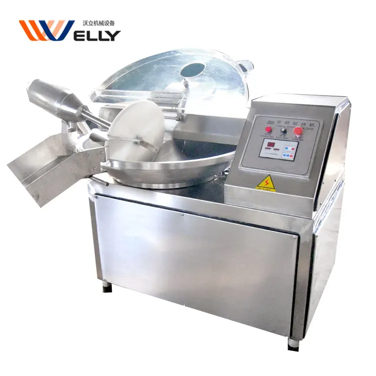 Industrial Automatic 5L Meat Cutter Chopping for Lab Emulsify Machine Small Bowl For Making Sausage
