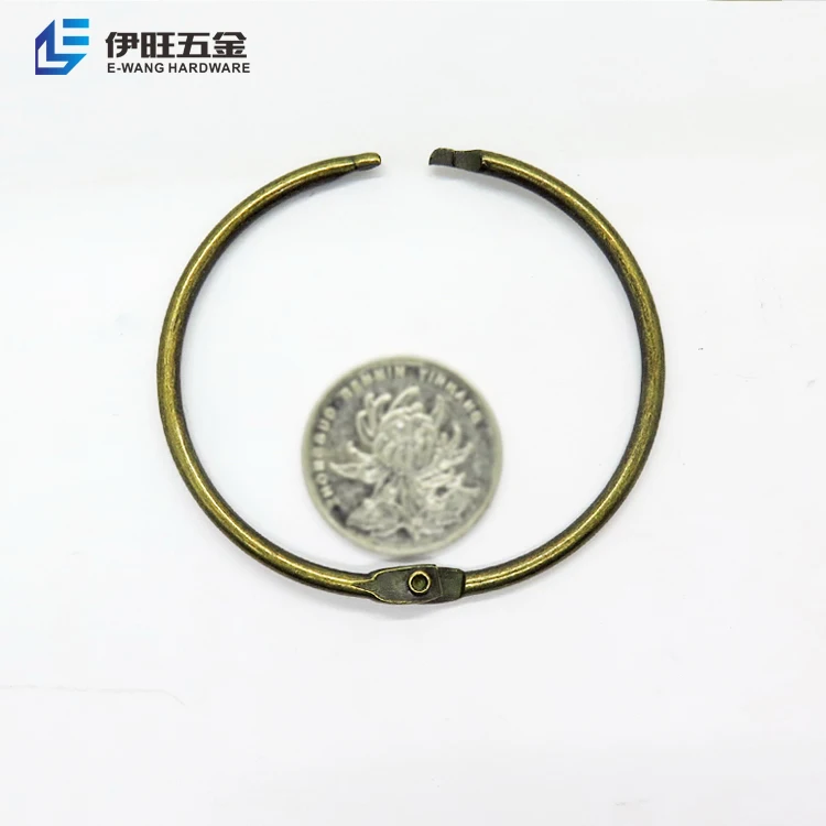 Wholesale 50mm Metal Loose Leaf Book Binder Rings