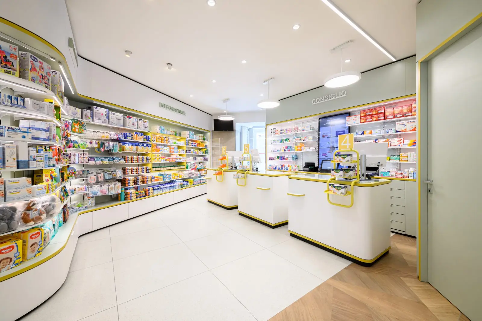 Custom Professional Pharmacy Shop Fittings wholesale Factory Price Medical Shop Furniture