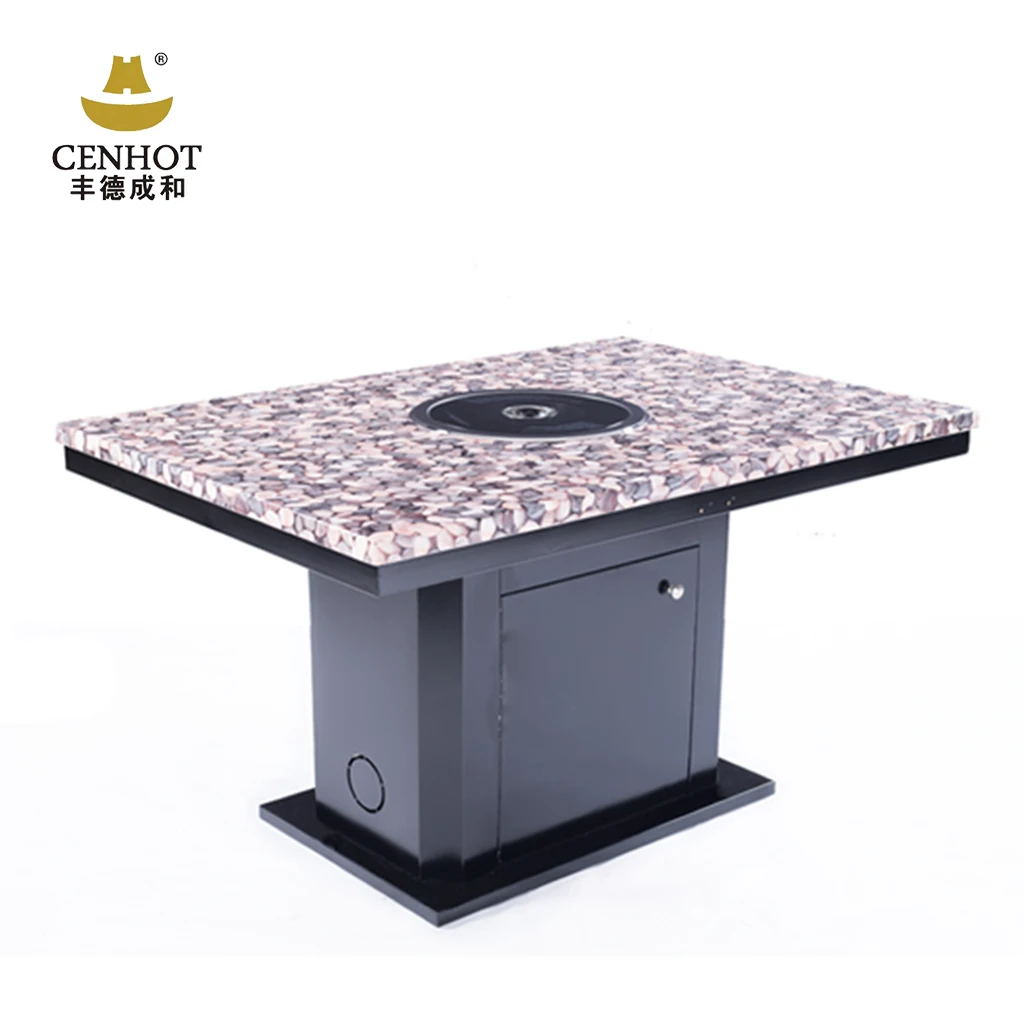 CENHOT Korean BBQ Tabletop Korean BBQ Table For Sale