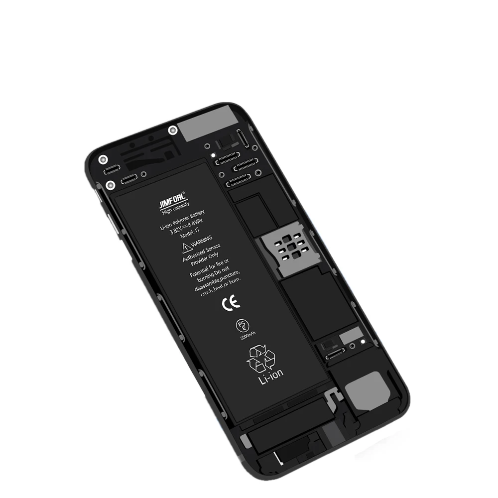 japanese smartphone big mobile phone battery batterie for iphone 7 original mobile battery 3000 mah