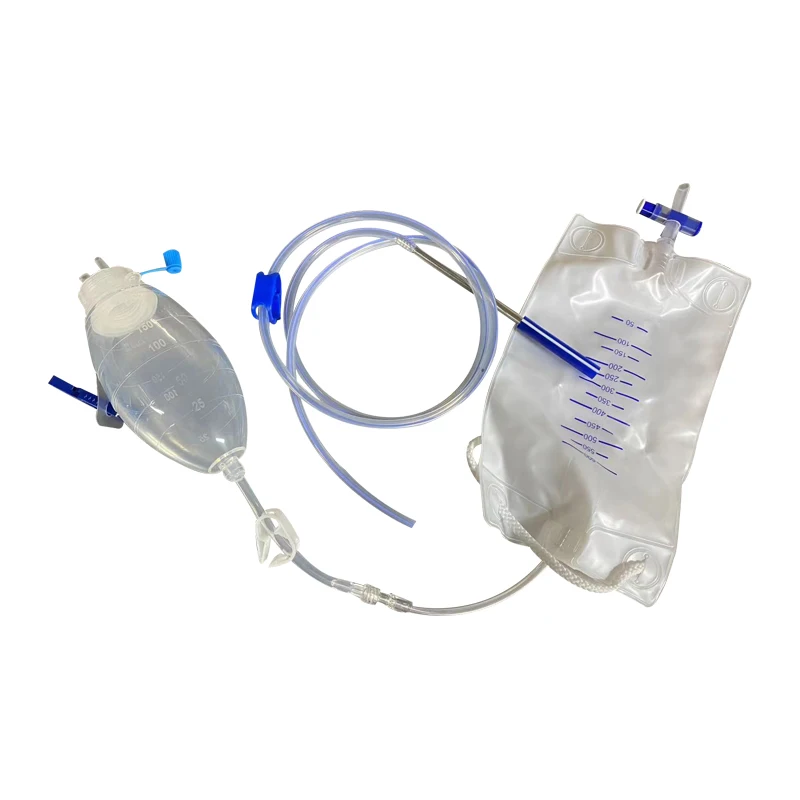 Silicone Surgical Negative Pressure Drainage Tube Set