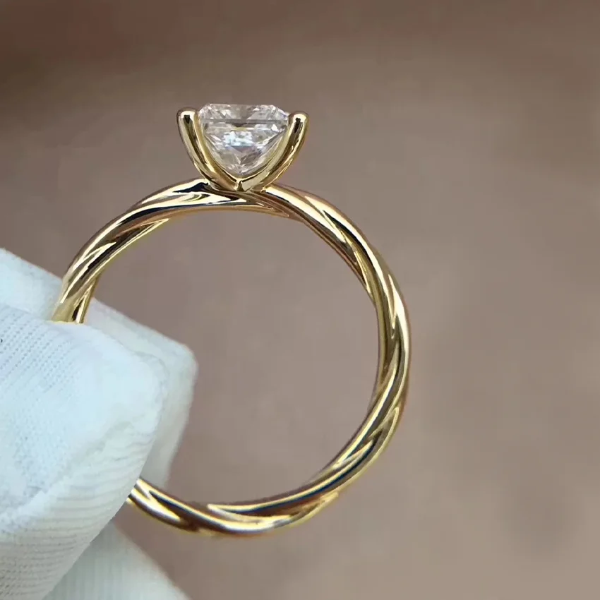 Good Quality Anniversary Saudi Arabia Gold  Wedding Ring Price Rings Diamond Ring