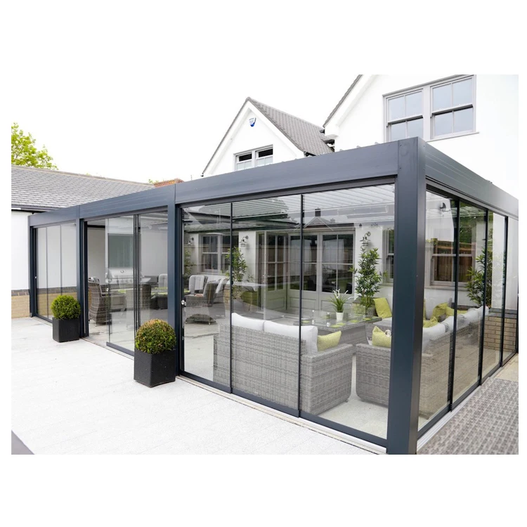 guangdong renovation prefab sun porch patio screen sun room