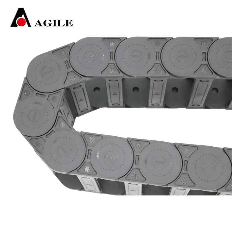 
45*150 mm SK bridge type nylon energy chain for cnc machine 