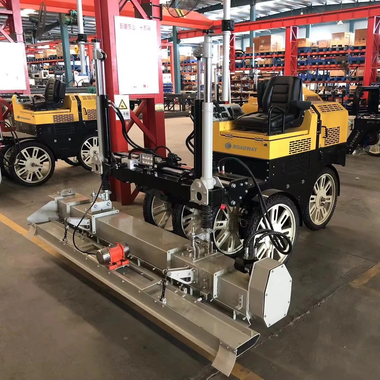 China Source Manufacturer Ride On Concrete Laser Screed For Sale