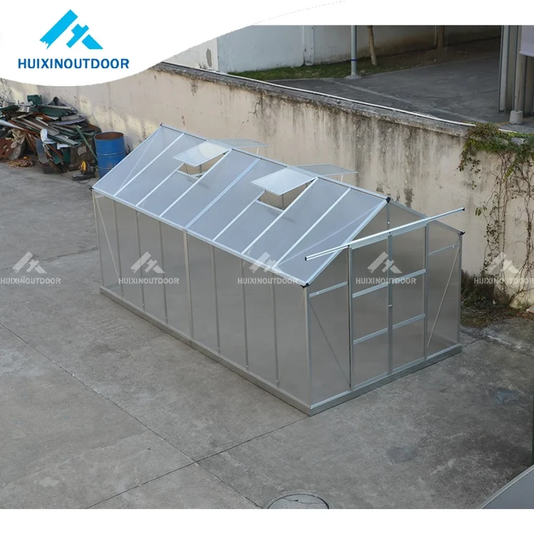 All Season Poly Carbonate Green House Kit Garden Small For Home Use Polycarbonate Greenhouse