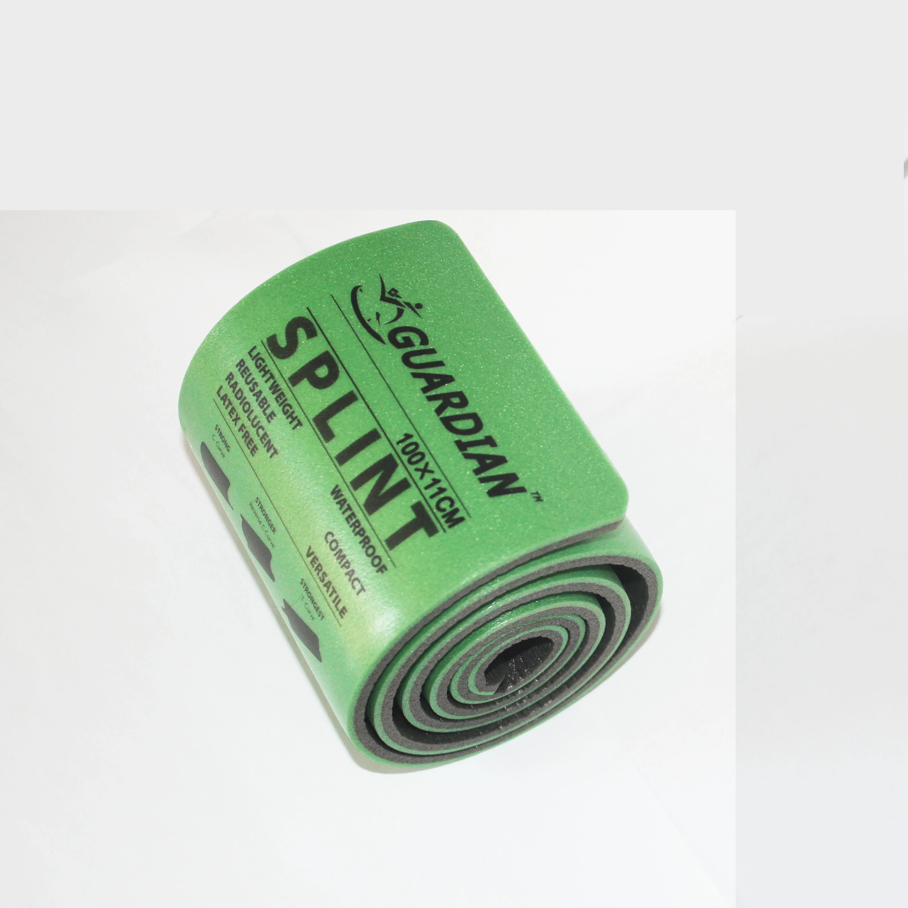 Flexible Traction Straight Medical Rigid Splint Aluminum and Foam Splint
