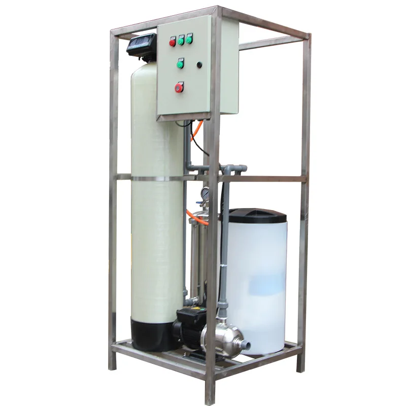 2000L/h Ion Exchange Resin Water Softener for Remove Water Hardness