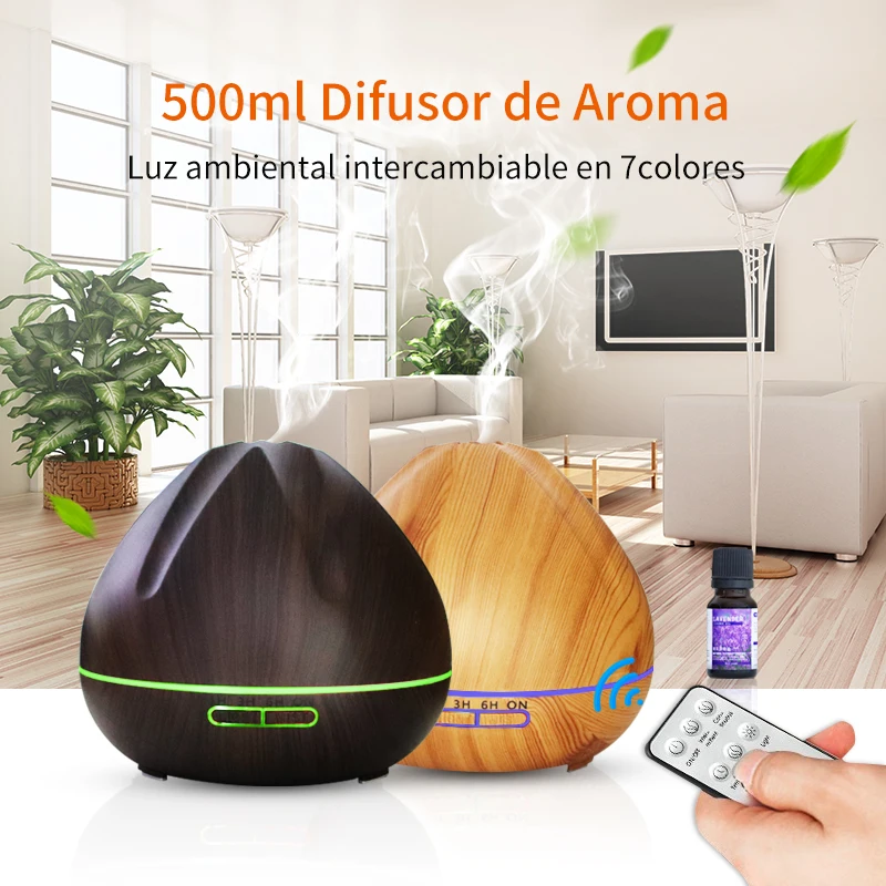 home led ultrasonic diffuser essential oil aroma humidifier diffuser ultrasonic aroma therapy oil diffuser aroma essential