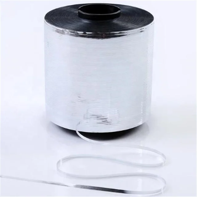 factory price silver line printed cigarette packaging self adhesive tear tape