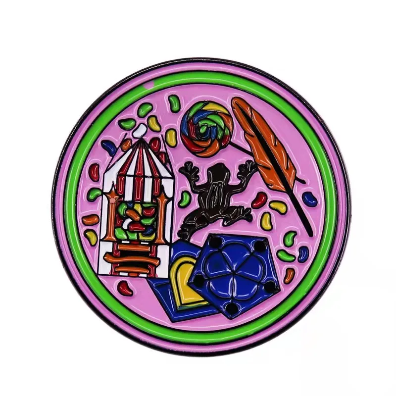 Interesting Metal Enamel Badge Given Friends And Fans Gifts