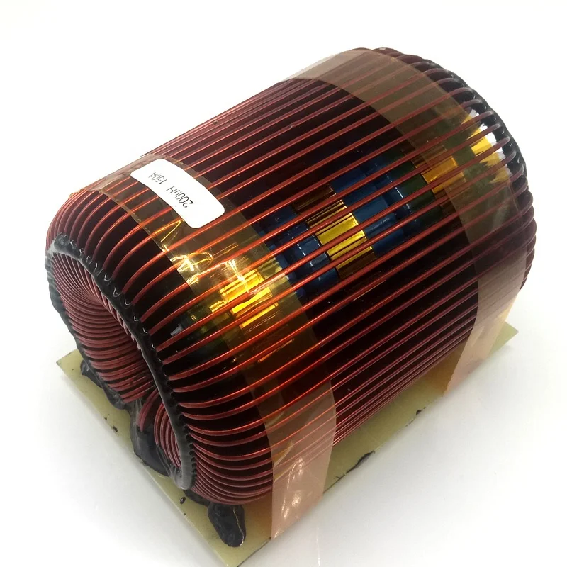 Industrial Power Inductor Toroidal Low Temperature Rise Flat Wire Inductor