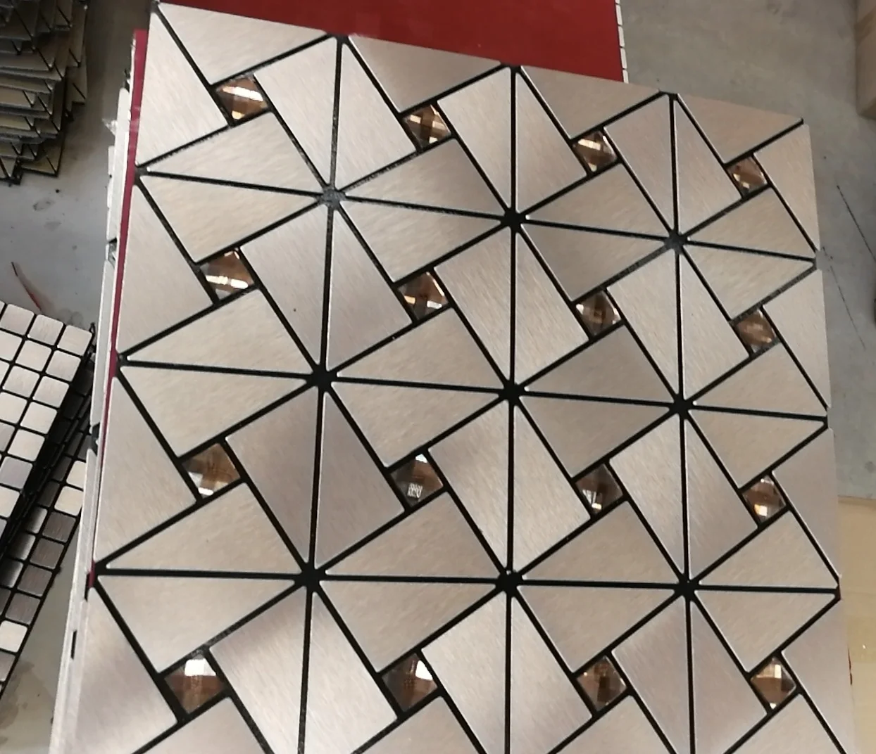 self adhesive Mosaic  New Design glass Marble Mosaic Modern Wall And Floor Mosaic Tiles