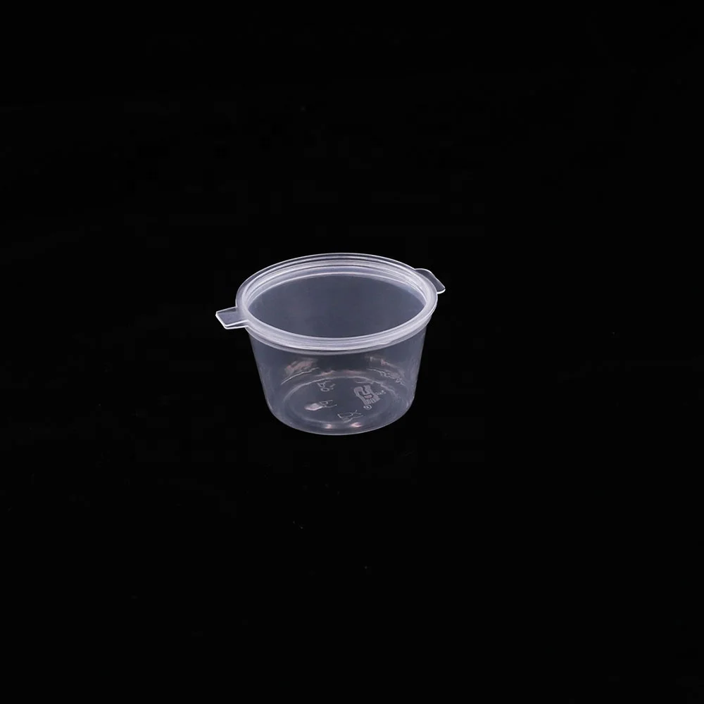 1oz 2oz пластиковые одноразовые соусница с крышкой для ресторана фаст-фуд еда на вынос Туалетная соус кетчуп