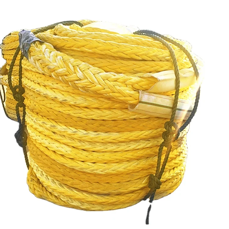 Hot selling 8 strand uhmwpe rope marine equipment boat parts marine hardware