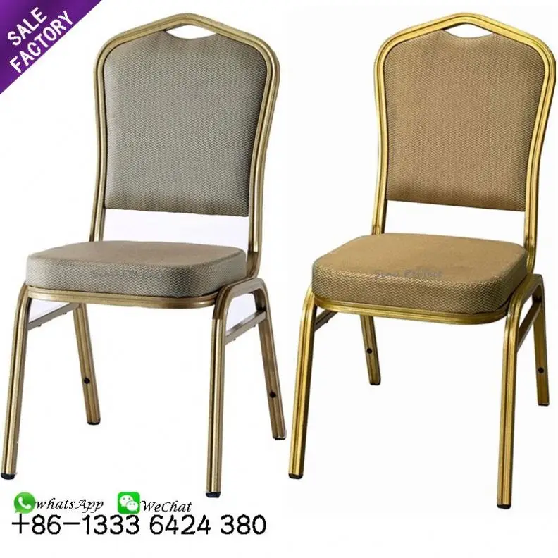 China cheap price steel event furniture stackable hotel wedding banquet hall chairs for sale