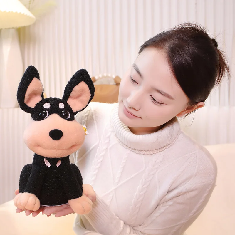 Kawaii лидер продаж пчелиная собака электрическая Поющая плюшевая игрушка для танцев кукла на заказ Забавный Электронный Робот собак
