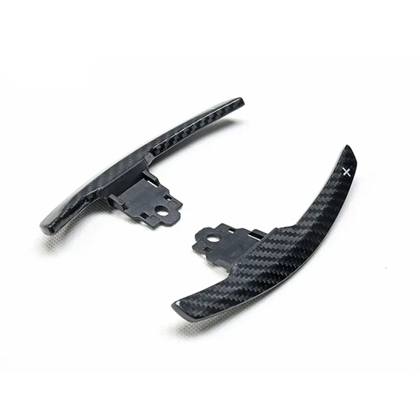 Real Carbon Fiber Replacement Steering Wheel Extended Paddle Shift for BMW F - G Series