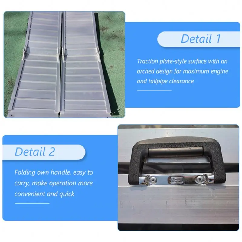 Wholesale fashion popular customizable power wr001 loading ramp loading outdoor atv loading ramp for sale