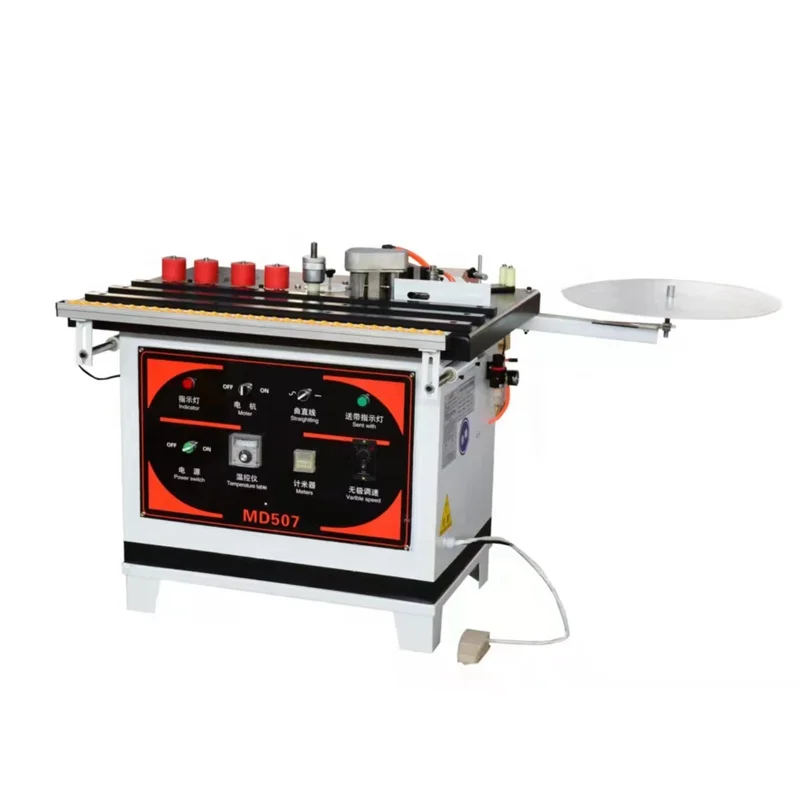 China factory produces and sells low price straight line curve handmade plywood PVC edge banding machine