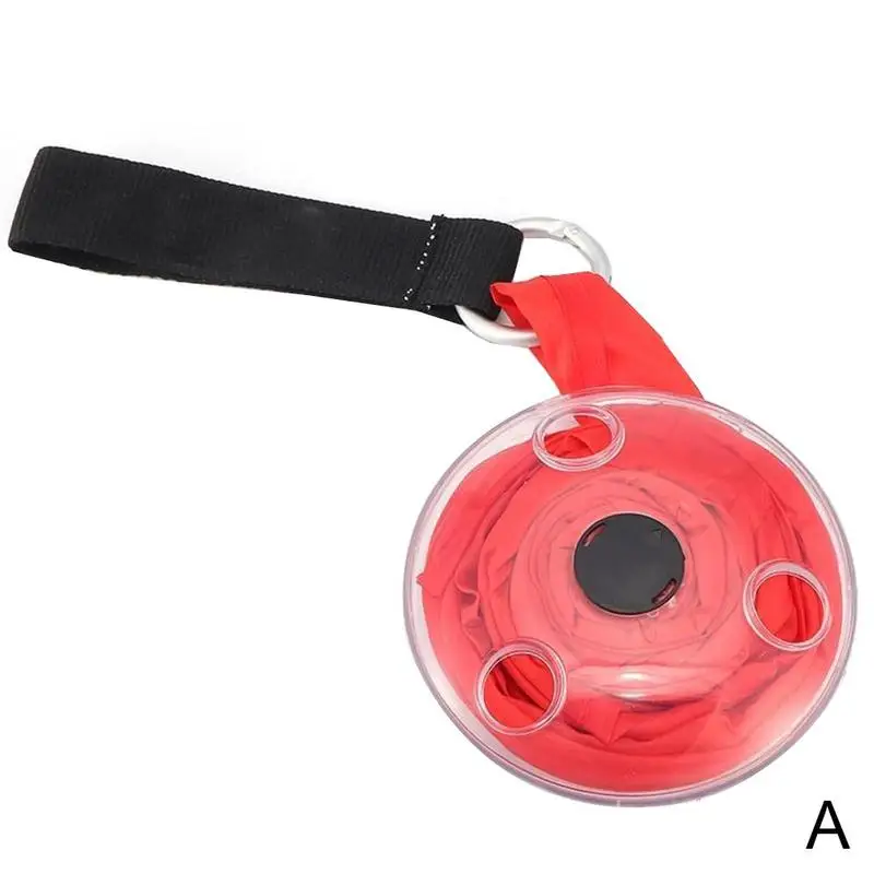 
New Portable Telescopic Storage Bag Small Disc Shopping Bag Foldable Multi-function Eco Reusable Shoulder Large Capacity Bag 
