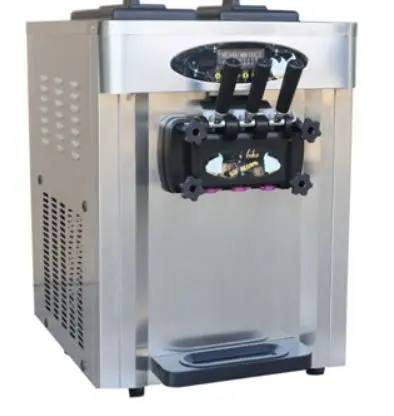 hot sale 2 1 mixed commercial automatic softy ice cream machine with 3 flavors beater