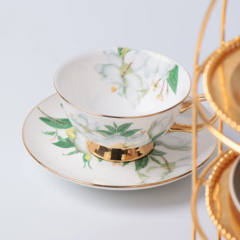 Wholesale good quality Bone China tea cup set