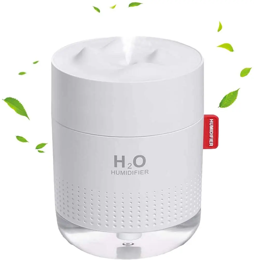 Amazon Top Seller Snow Mountain Portable Home Humidifier Mist Nebulizer 500ml H2O Ultrasonic Air Mini Humidifier