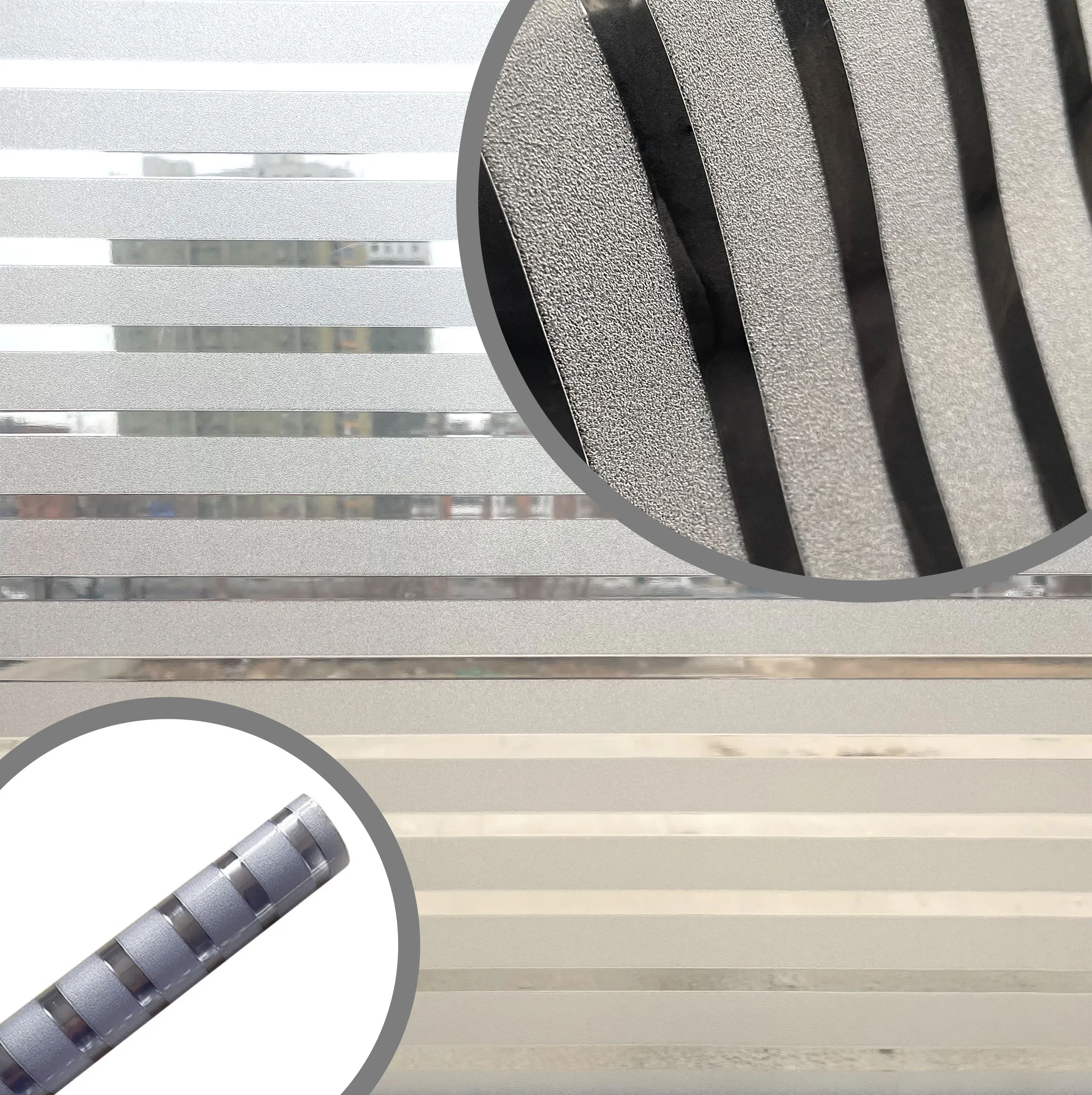 Home frosted privacy window film self adhesive glass stickers frosted glass decoration