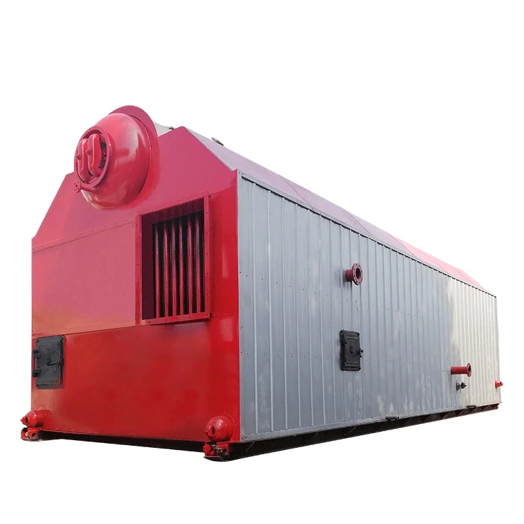 16ton 18ton Coal Wood Biomass Rice Husk Fired Double Drums Steam Boiler with Chain Grate