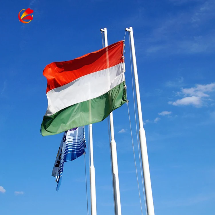High quality cheap 3x5ft customizable size  Hungary National national flags red white green flag