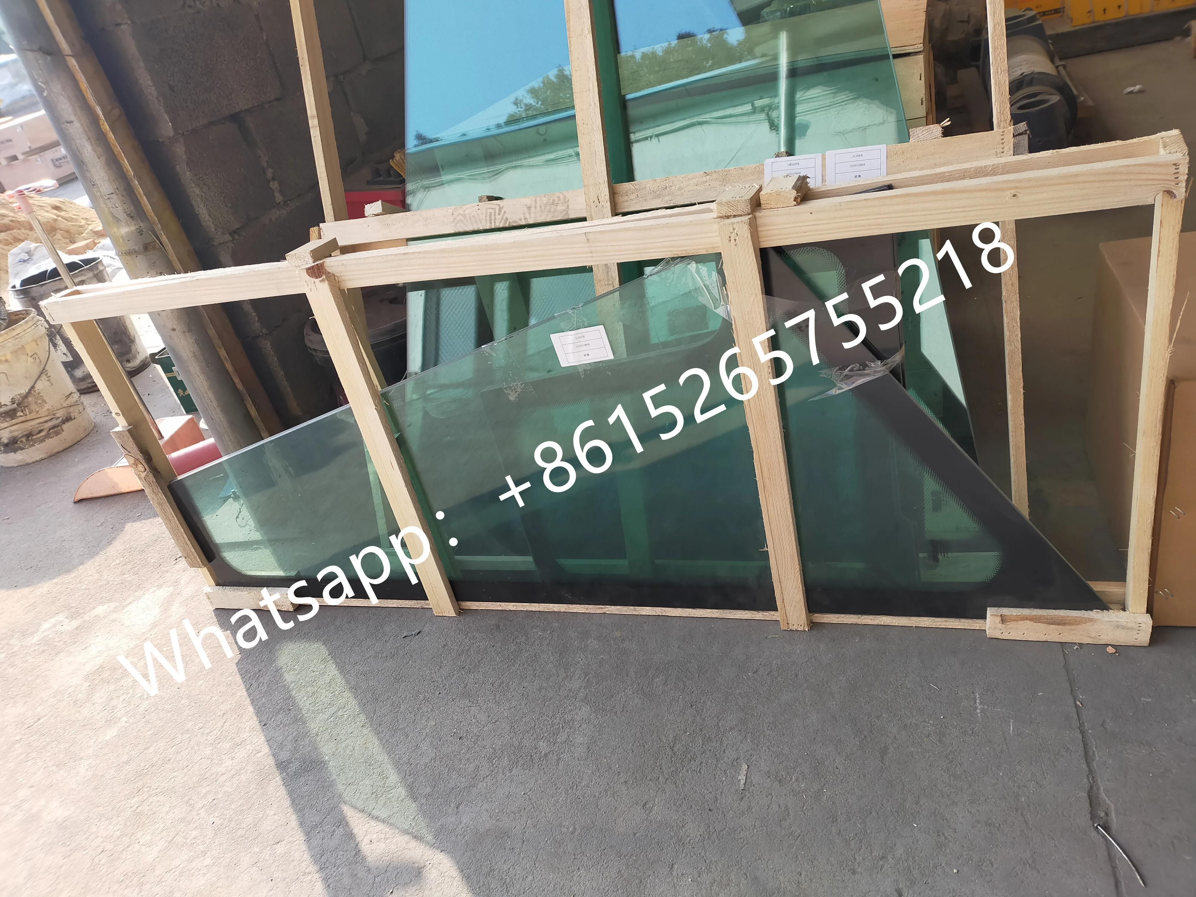 X CMG LW500FN ZL50GN loader spare parts 251809988 left front glass 252910806 left door lower glass