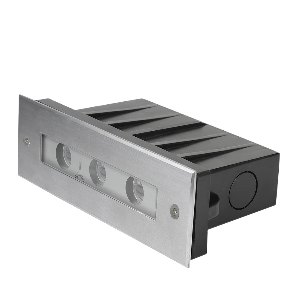 9W LED Swimming Pool Light Factory Price IP68 Waterproof Recessed Linear Wall Washer Stainless Steel Body 12V Input Voltage