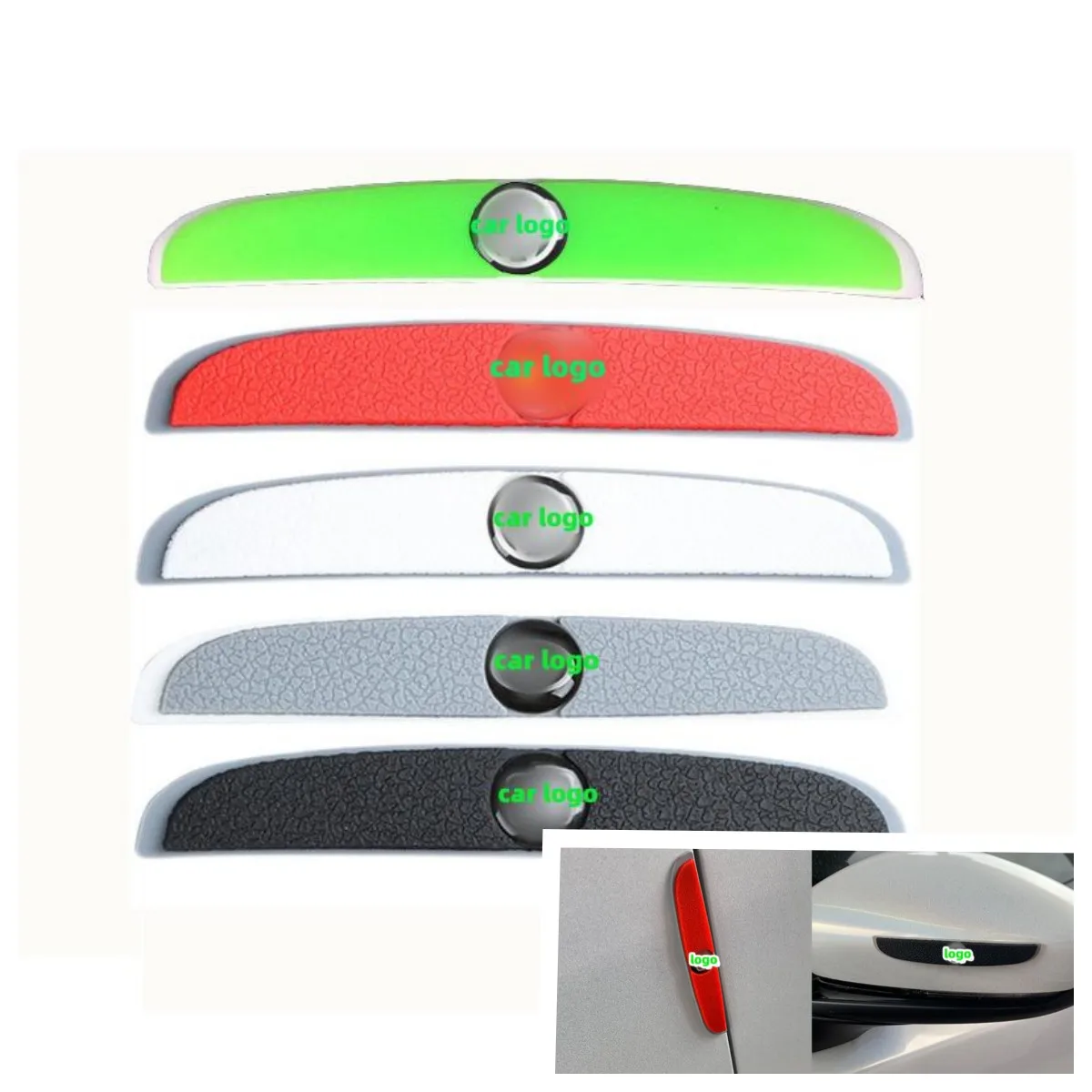 Car Bumper Protective Strip Pvc Car Front Rear Bumper Protection Anti Collision Guard protector Strip