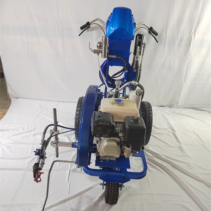 T-970H Automatic Cold Road Striping Machine Reliable Pump and Engine Components New Road Marking Machine