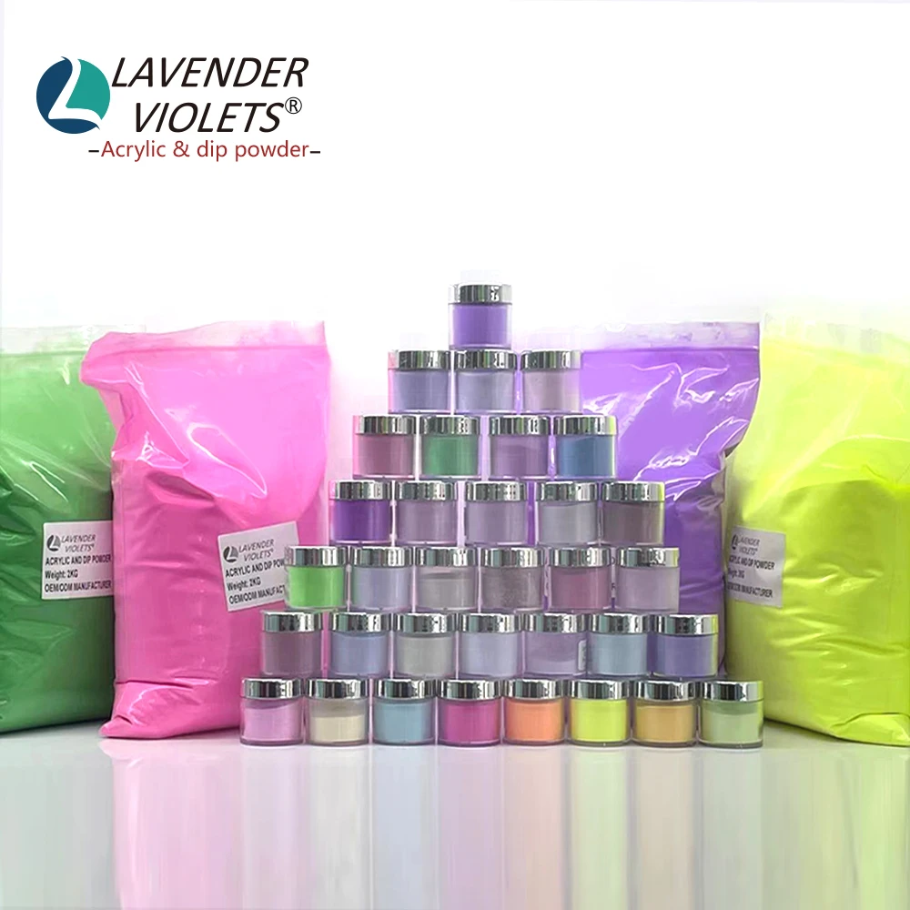 Wholesale OEM clear white natural pink acrylic and Powder in Bulk acrylic powder for Nail Art