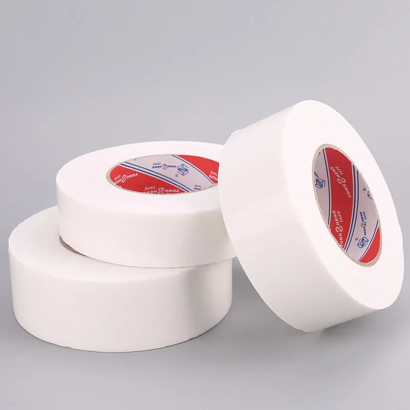 White glue Tissue Mounting Tape Double Sided Foam Tape for garment usage