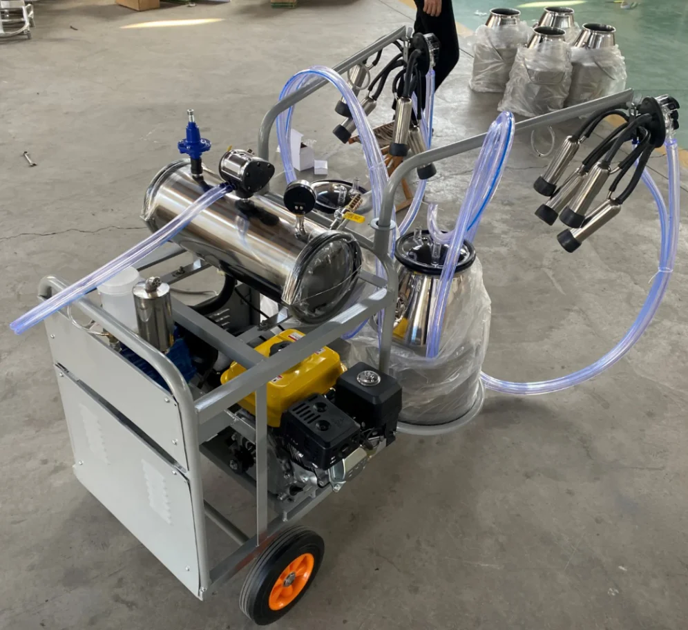 cow goat cluster electric and gasoline milking machine