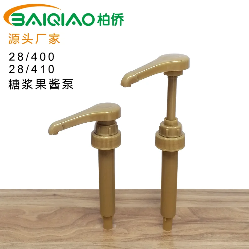 Factory Direct Supply Milk Tea Syrup Pump 28/400 Fit Torani Syrup Bottle For Liquid Dispenser syrup dispenser