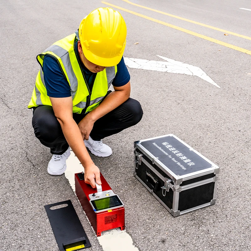 Minitype Gps Retroreflectometer For Road Markings Horizontal Retroreflectometer