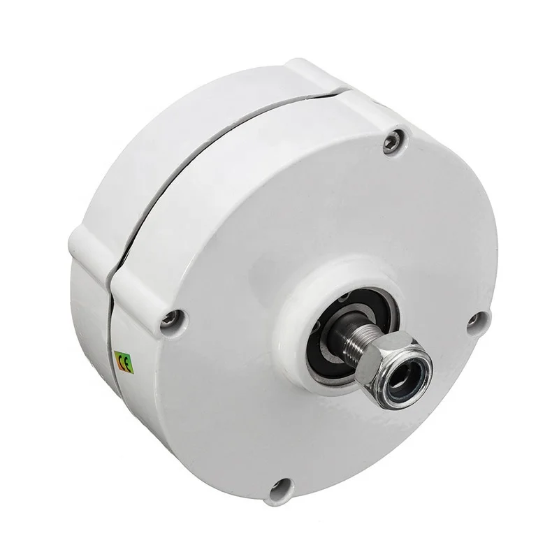 FLTXNY POWER LOW Speed 100W 200W 300w 400w 500w 12V 24V 3 Phase Gearless Permanent Magnet Generator AC Alternators Use