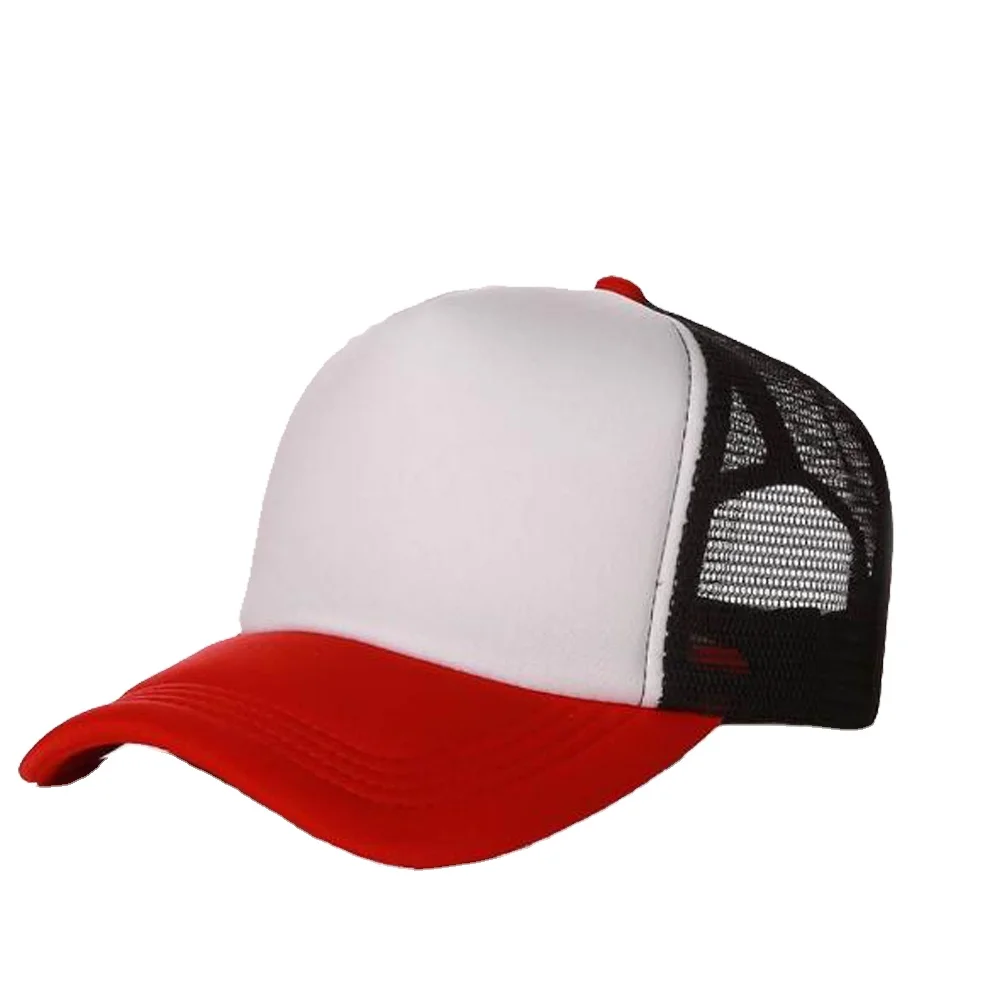 Custom Embroidery/Print Foam Gorra Trucker Cap, Wholesale Blank Puff Mesh custom made Trucker Hats
