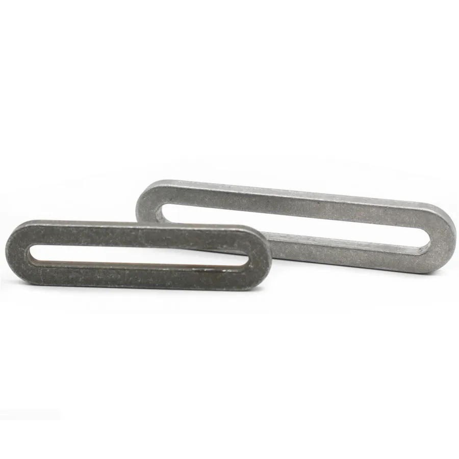 Custom 25mm /38mm/50mm Luggage accessories Inner Width Aluminum Oval Ring Slide Buckle For Webbing Accessories
